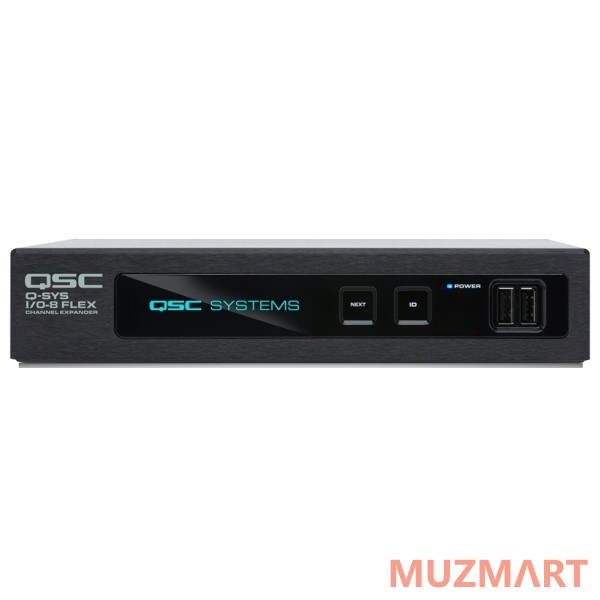 QSC IO-8FLEX Flex опция: 8 индивидуальных каналов Q-SYS 8x8 GPIO