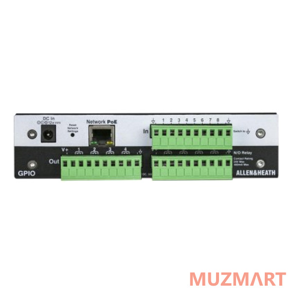 Allen & Heath GPIO Интерфейс, PoE