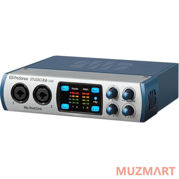 PreSonus Studio 26 аудио MIDI интерфейс