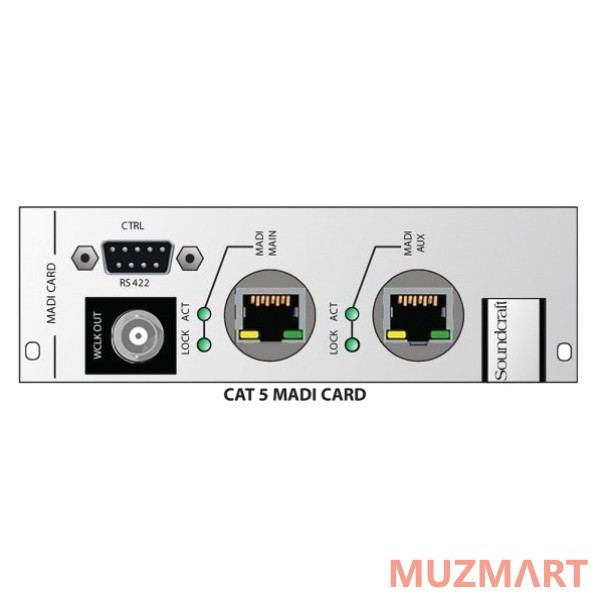 Soundcraft CSB Optical MADI HD card Multi mode многомодовая карта оптического интерфейса MADI