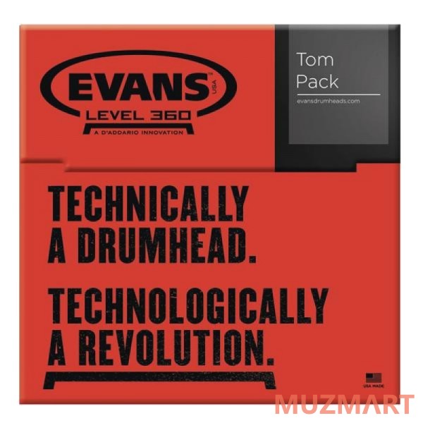 Evans ETP-UV1-S набор пластиков 12",13",16"
