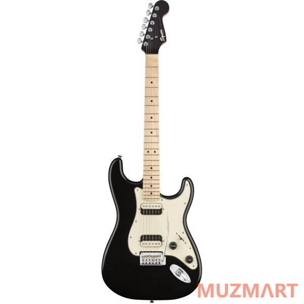 Squier Contemporary Stratocaster HH Maple Fingerboard, Black Metallic Электрогитара