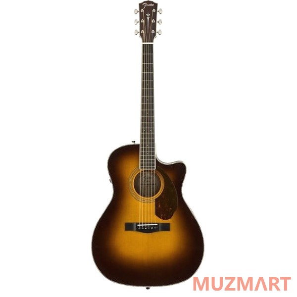 Fender PM-4CE Auditorium LTD Sunburst Электроакустическая гитара