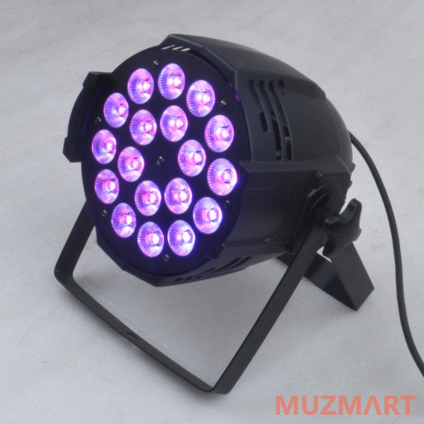PL PAR 18-15RGBWA + UV zoom светодиодный светильник