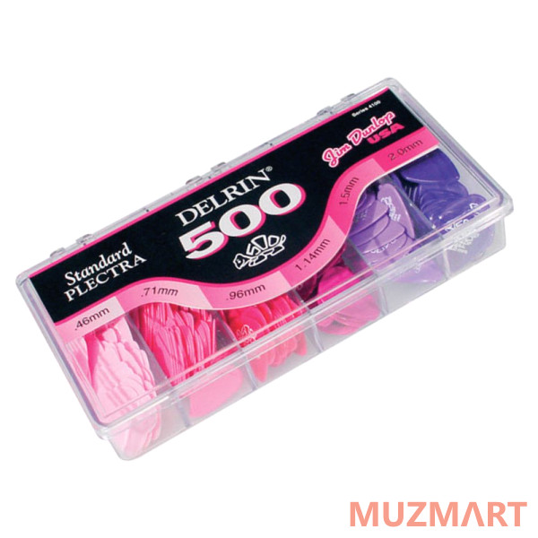 Dunlop 4100 Ассорти медиаторов Delrin 500