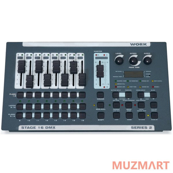 Work STAGE 16 DMX Mixer DMX микшер для диммерных блоков