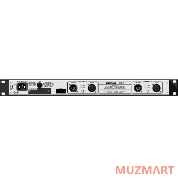 Drawmer DL241 XLR Двухканальный автокомпрессор