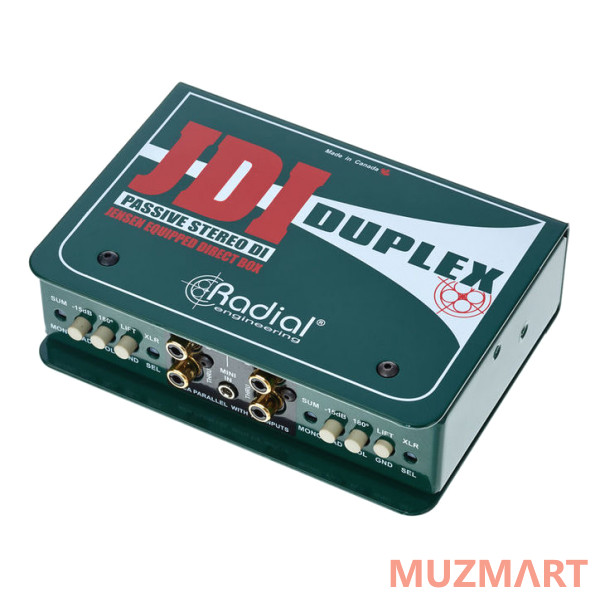 Radial JDI Duplex 2-канальный пассивный ди-бокс