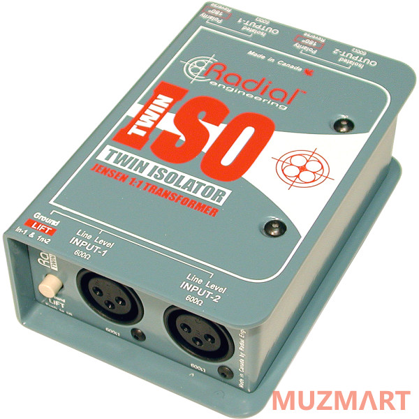Radial TWIN ISO 2-х канальный изолятор