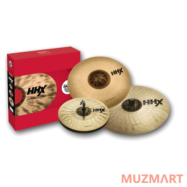 Sabian HHX Performance Set Комплект тарелок с кейсом (14"HH, 16"CR, 20"RD)