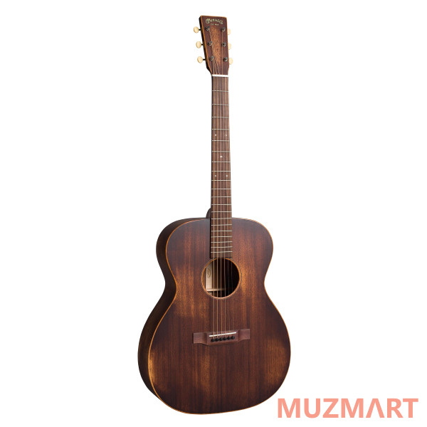 Martin Guitars 00015M Электроакустическая гитара с кейсом