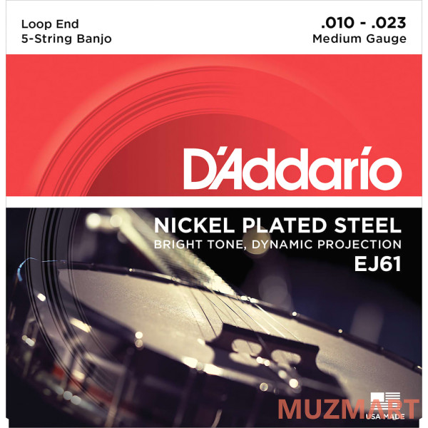 D'Addario EJ-63 Струны для банджо