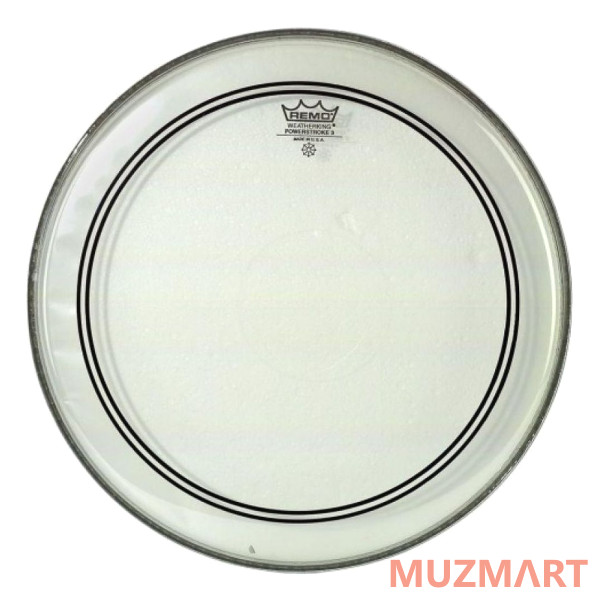 Remo P3-0313-BP 13" Powerstroke Clear Пластик для барабана 13"
