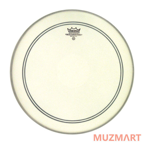 Remo P3-0116-BP 16" Powerstroke Coated Пластик для барабана 16"