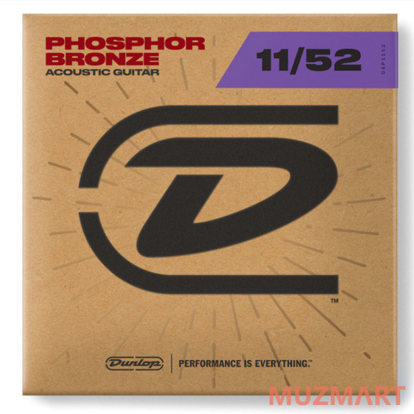 Dunlop DAP1152 Струны для акустической гитары