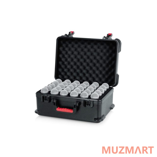 Gator GTSA-MIC30 Пластиковый кейс для 30 проводных микрофонов