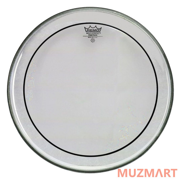 Remo PS-0308-00 08" Pinstripe Clear Пластик для барабана, прозрачный, двойной