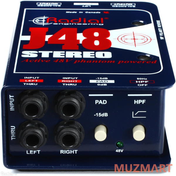 Radial J48 Stereo Активный директ-бокс