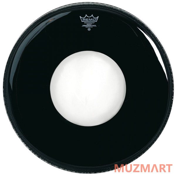 Remo ES-1024-CH Пластик передний для бас-барабана 24"