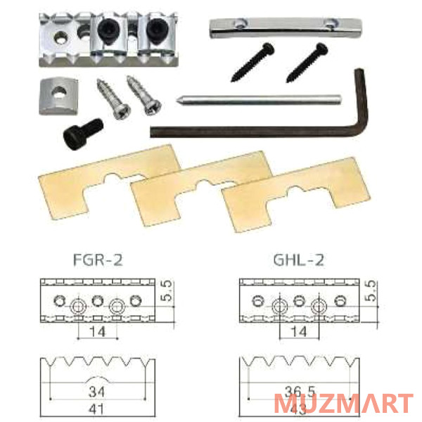 Gotoh GHL-2-CK Топлок для гитары