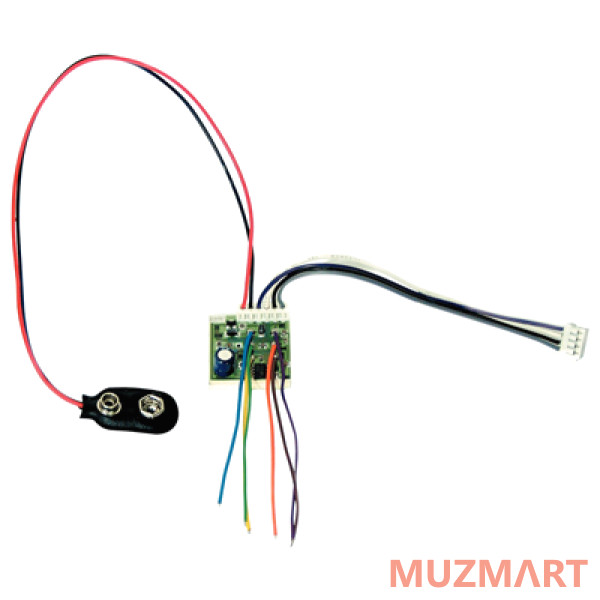MEC M 60010 2-way EQ PCB Темброблок для активных звукоснимателей
