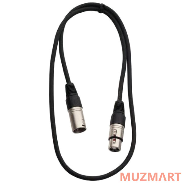 Rockcable RCL30301 D6 Микрофонный кабель XLR(М) XLR( F) 1 м
