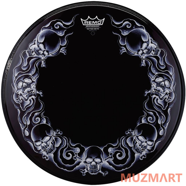 Remo PA-1322-TT-T03 22" Tattoo Skyn Передний пластик для бас-барабана