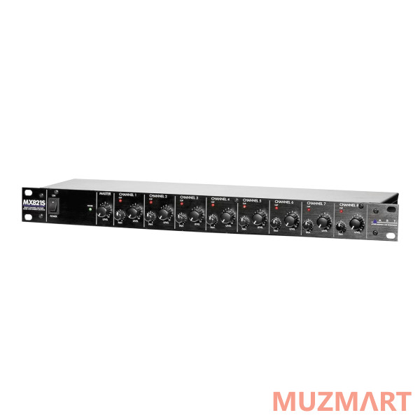 ART MX821(s) 8-ми канальный рэковый микшерный пульт