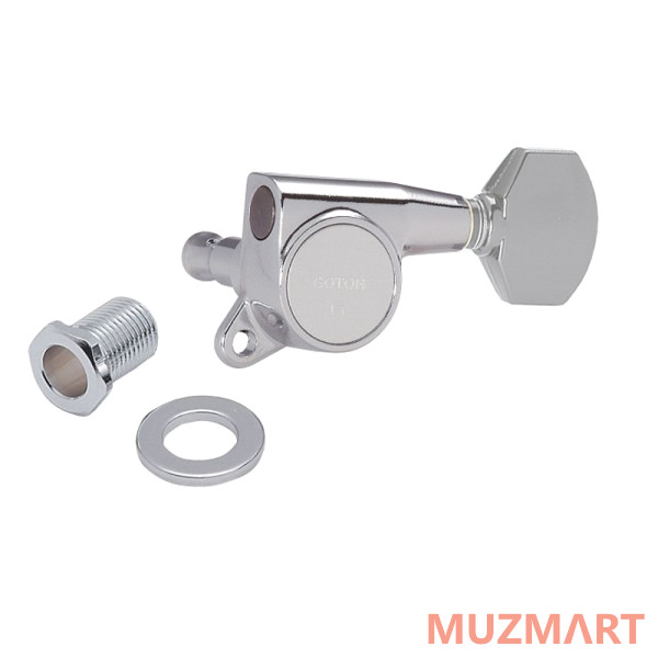 Gotoh SG381-07-С-(L3+R3) Колки 3+3, хром