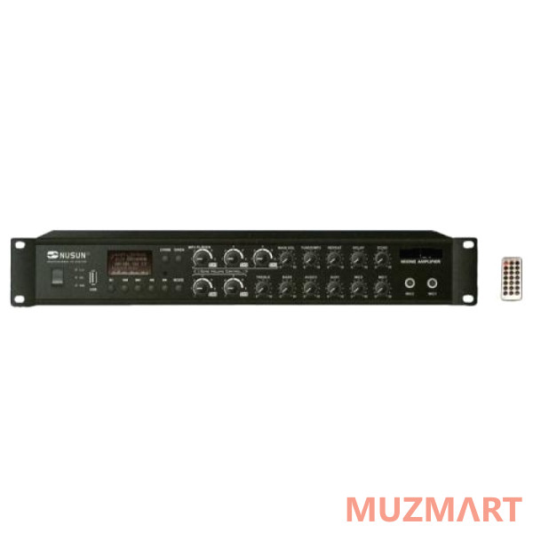 Nusun NX-120 Трансляционный 5-ти зонный микшер-усилитель