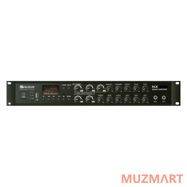Nusun NX-180 Трансляционный 5-ти зонный микшер-усилитель