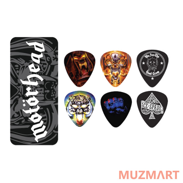 Dunlop MHPT03 ALBUM ART. 73 Медиаторы Motorhead (6шт)