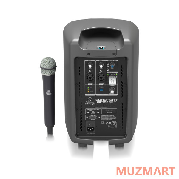 Behringer MPA100BT Портативная система звукоусиления с беспроводным микрофоном ULM300USB