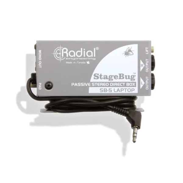 Radial SB-5 Пассивный стерео директ-бокс для ноутбуков и планшетов