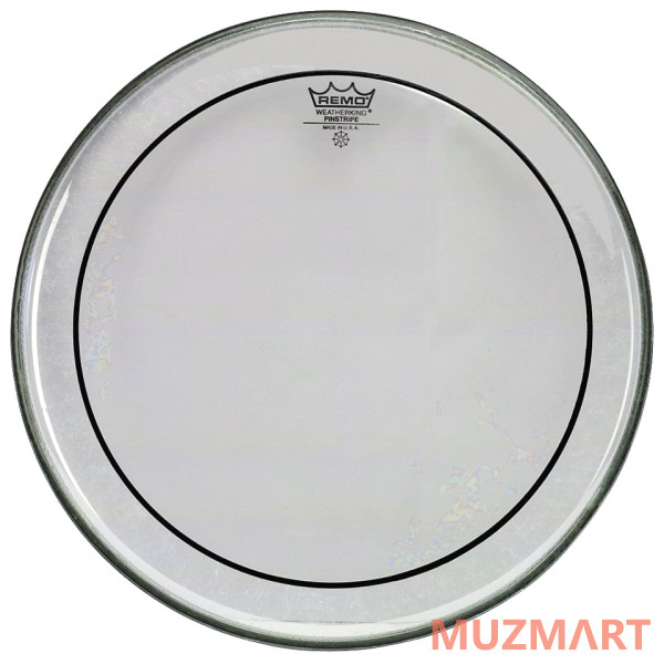 Remo PS-1326-00 26" Pinstripe clear Пластик для бас-барабана двойной 26"