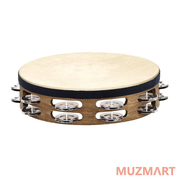 Meinl TAH2WB Тамбурин деревянный двухрядный 10"