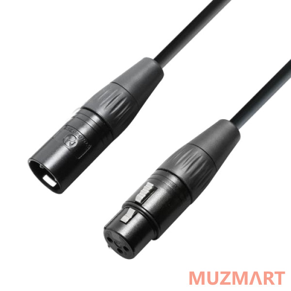 Adam Hall Hall K4KMMF1500 Микрофонный кабель XLR(F)-XLR(M), 15м