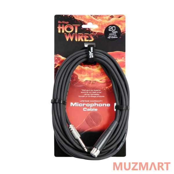 OnStage MC12-20HZ Микрофонный кабель