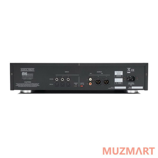 Musical Fidelity Musical Fidelity M6S DAC 768 asynchronous d/a converter, Black Цифроаналоговый преобразователь