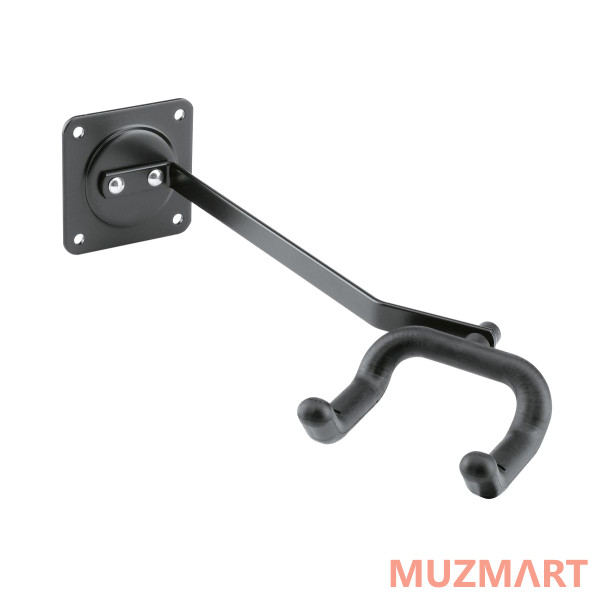 K&M 16235-000-55 Держатель для гитары настенный