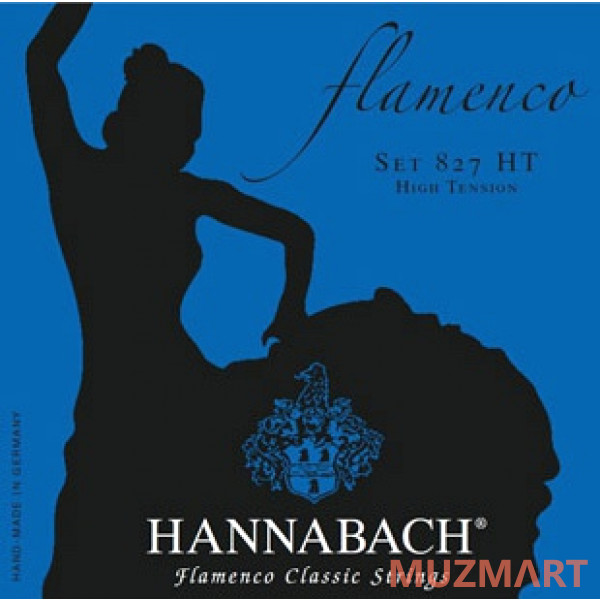 Hannabach 827HT Blue FLAMENCO Комплект струн для классической гитары