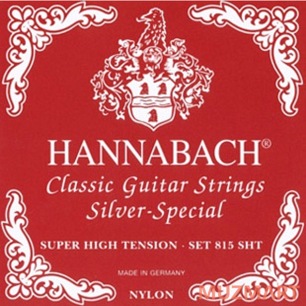 Hannabach 815SHT Red SILVER SPECIAL Комплект струн для классической гитары