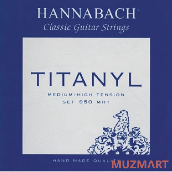 Hannabach 950MHT TYTANIL Комплект струн для классической гитары