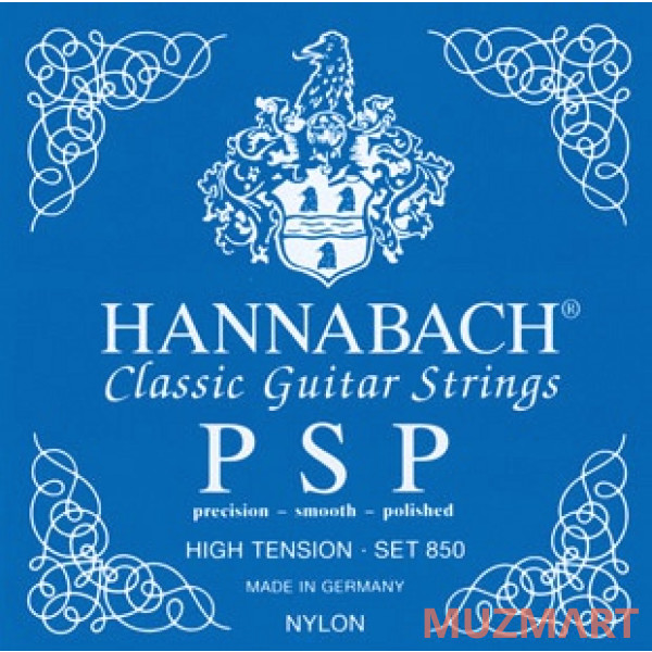 Hannabach 850HT Blue PSP Комплект струн для классической гитары
