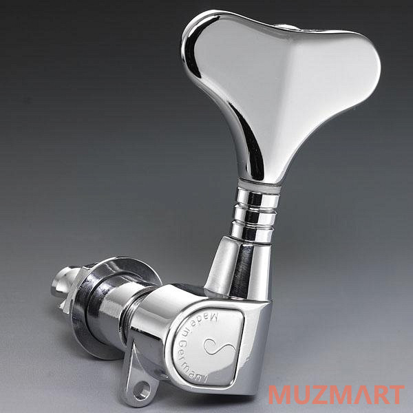Schaller 10290203 (532A) M4CH A Комплект одиночной колковой механики для бас-гитары