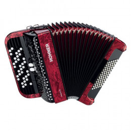 Hohner A4263 NOVA II 72 RED Аккордеон кнопочный