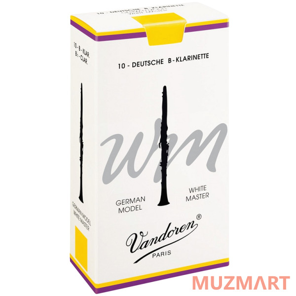 Vandoren CR1625 WHITE MASTER Трости для кларнета