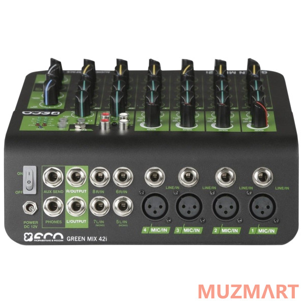 ECO GREEN MIX 42 Компактный микшерный пульт