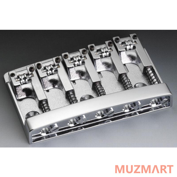 Schaller 12140200 (498) 3D-5 CH Бридж для 5-ти струнной бас-гитары