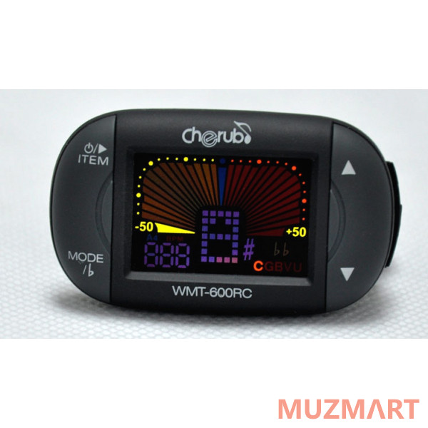 Cherub WMT-600RC Цифровой тюнер-метроном на прищепке